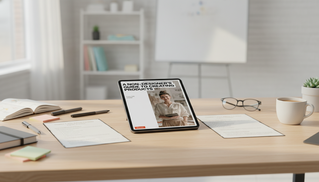 Create a Digital Product Without Design Skills (Beginner Guide)