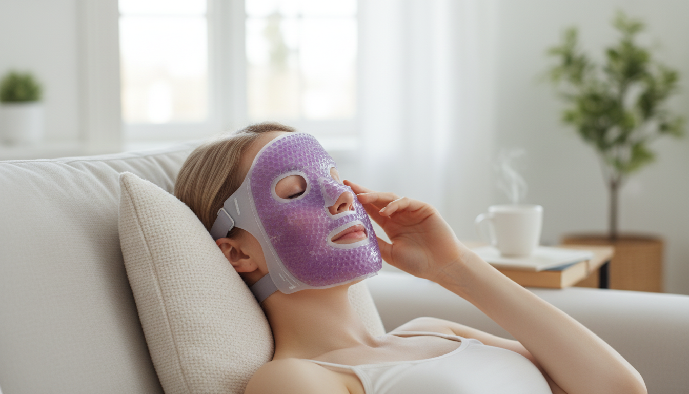Hot & Cold Compress Beauty Mask: Depuff and Unwind