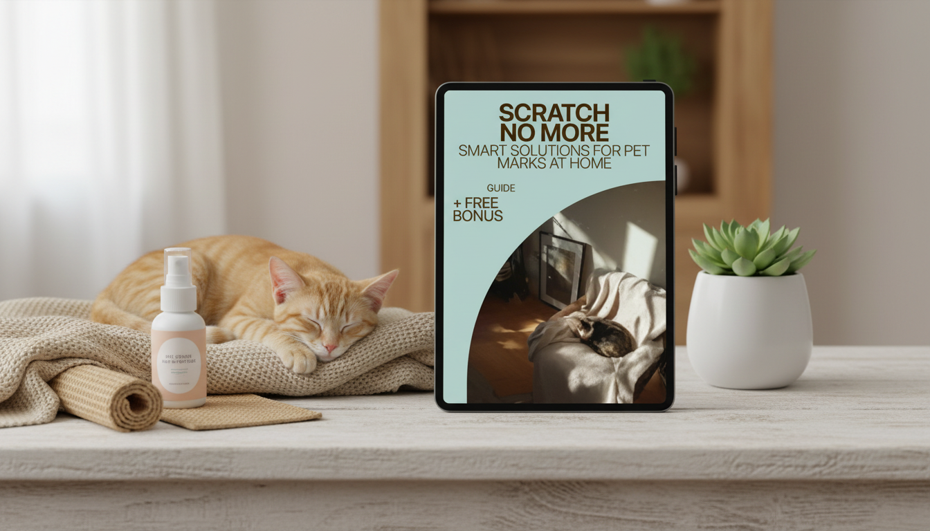 Stop Cat Scratching: Redirect Claws Off Furniture